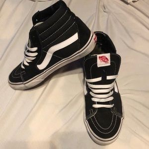 Black Vans High Tops